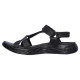 Skechers Heathered River Strap Sandal W/molded Footbed
